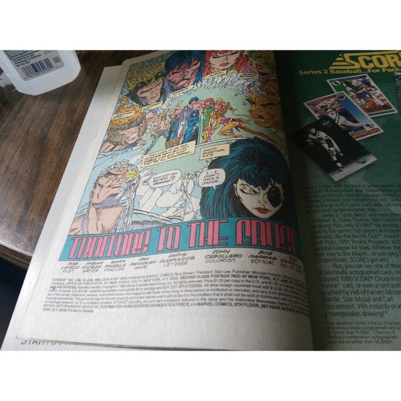 X-Force #12 (July 1992 Marvel Comics) - Picture 3 of 3
